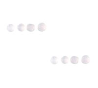 Abaodam 2 Ensembles Bouchons D'oreille En Silicone Doux Annulation Du Bruit Bouchon D'oreille Étanche Bouchons D'oreilles Pour Nageurs Adulte Enfants Surfant Piscine Blanche 2 Paires*2
