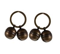 Abaodam 2 ensembles Colliers de Dressage pour Animaux avec Cloche Ensemble de Bell Pendant pour et Chiens Accessoires de Formation et Décoration Durable