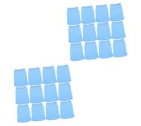 Abaodam 2 Ensembles Filtre De Piscine Chaussettes De Piscine Économiseur De Filtre Chaussette De Panier D'écumoire Chaussettes Filtrantes pour Skimmer De Piscine À Filtre 25 Pièces * 2