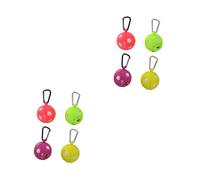 Abaodam 2 Ensembles Jeu De Golf Seul Manches Boules Transporteur De Stockage Balle Titulaire Unique Porteur De Ballon Manche À Billes Colorful Gel De Silice Couleur Aléatoire 4 Pièces * 2