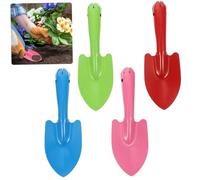 Abaodam 2 Ensembles Petite Pelle De Jardin Outils De Jardinage Pratiques pour Creuser Et Transplanter Rouge Bleu Vert Rose 4 Pièces * 2