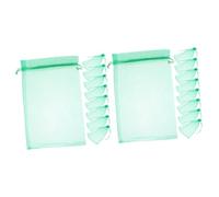 Abaodam 2 Ensembles Sachet De Protection pour Fruits Lot de Filets De Jardin Organza Protection Oiseaux Insectes De Serrage pour Cultures De Fruits 50 Pièces * 2