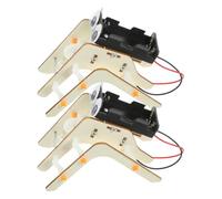 Abaodam 2 Kits de Robot Araignée en Bois à Monter Soi-même, Éducatif Scientifique pour Garçon et Filles, Matériel DIY en Bois, Développement Manuel et Apprentissage Ludique, pour