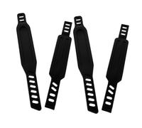 Abaodam 2 Paires Sangles de Pédales Réglables pour Antidérapantes Support Pied Sécurisé Compatibles Vélos Appartement et Fitness
