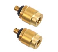 Abaodam 2 pièces Adaptateur de Réservoir de Gaz Professionnel pour Cuisinière de Camping Convertisseur de Gaz Compact et Étanche pour Bouteilles de pour Activités de Plein Air