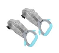 Abaodam 2 Pièces Anneau De Fitness Anneaux De Levage Anneaux D'entraînement Anneau De Gym Intérieur Barres De Gymnastique Barre De Traction Nylon