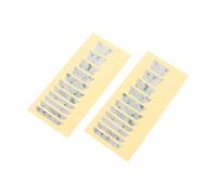 Abaodam 2 pièces Autocollants de Touche de Guitare Acoustique et Électrique Décorations Autocollantes Durables avec Colorés pour Apprentissage Accéléré des Gammes et Accessoires Pratiques