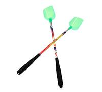 Abaodam 2 Pièces Bait Thrower Spoon with Telescopic Pole Stainless Steel Fishing Trap Scoop for Outdoor Carp Fishing and Long-Distance Casting