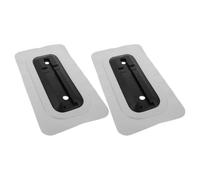 Abaodam 2 Pièces Base D’aileron Central de Planche 9 Pouces, PVC Marine | Connexion à Aileron, Plaque Réceptacle Réglable, Usage Sup Entraînement et Touring, Résistance Corrosion