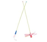 Abaodam 2 pièces Bâtons de Jeu Interactifs pour de Jouets à Taquiner pour Chat avec Couleurs Aléatoires Stimule Activité des et Renforce Interaction Entre Votre Animal Couleur Aléatoire