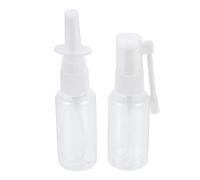 Abaodam 2 pièces Bouteille de Nettoyage Nasal pour Spray Manuel Sécurisé Plastique pour Désobstruction et Nettoyage Doux Nez