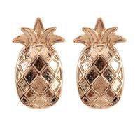 Abaodam 2 pièces Broches Ananas Cartoon Épingles Mode Accessoire Femme Pour Manteau Sac et Châle Pin Original et Ludique Pour Tenues Décontractées et Habillées