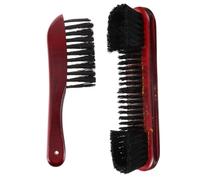 Abaodam 2 Pièces Brosse de Table de Billard Poils de Cheval Kit de Nettoyage pour Table de Billard Anglais et Américain Accessoire de Confortable Multi Usage pour Entretien et Poussière