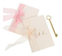 Abaodam 2 Pièces Cartes de Vœux de Mariage pour Discours, Papier, Ruban | Surface Lisse pour Écrire, Accessoire Photo et Souvenir, pour Séance Nuptiale, Mariée, Couleur Aléatoire Style Aléatoire