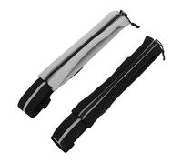 Abaodam 2 Pièces Ceinture de Course Élastique Étanche pour Hommes et Femmes de Réfléchissant avec Support de Téléphone pour Running Randonnée et Voyage Noir et Gris