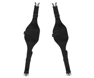 Abaodam 2 Pièces Ceinture Fitness Mic Belt Pochette Microphone Élastique Résistante Transpiration pour Sport Randonnée et Entraînement Ajustable et Facile à Nettoyer
