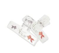 Abaodam 2 Pièces Clips Transparent Pour Partition Musique Acrylique Supports Ludiques pour Piano Violon et Guzheng Accessoires Pratiques pour Entraînement et Lecture