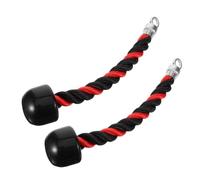 Abaodam 2 pièces Corde de Tirage Triceps Accessoire de Musculation et TPR pour Entraînement des Bras Épaules et pour Exercices Variés