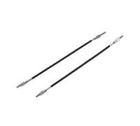 Abaodam 2 pièces Cordes Acier pour Violon avec Corde Antidérapante Accessoires Précis pour Réglage Stable et Performance Améliorée