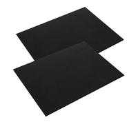 Abaodam 2 Pièces Coussin De Choc pour Aquarium Média Filtrant pour Étang Tapis Filtre Éponge Filtres à Poissons pour Aquariums Grand Décoration De Nage De Poisson Mousse Black