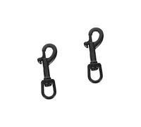 Abaodam 2 Pièces Crochet Pivotant Inoxydable Œil Rotatif Durable pour Sports Extérieurs Équipement de Levage