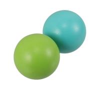 Abaodam 2 Pièces Croquet pour Garçon Fille Balle Naturelle Pin de Zélande Jeu Dextérieur pour Pelouse Favorise Esprit Déquipe et Activité Physique