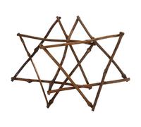 Abaodam 2 Pièces Décorations de Hanoukka de Vigne, Six-Pointed Star,