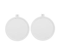 Abaodam 2 Pièces Diffuseur Air Aquarium Disque Nano Silencieux pour Bulles Fines Uniformes Accessoire Aquariophilie pour Oxygénation des Poissons