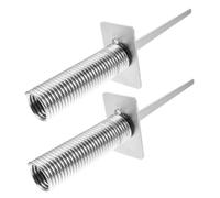 Abaodam 2 Pièces Football Flagpole Holder Stable Ground Spike for Soccer Training Corner Flag Marker Durable Iron Training Equipment
