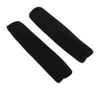 Abaodam 2 Pièces Housse de Poignée Poussette Protection Doux avec Fermeture Auto-agrippante Manchons Accoudoir Amovibles pour Confort Toute Saison Accessoires Poussette Ergonomiques