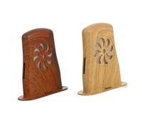 Abaodam 2 Pièces Humidificateur Bois Naturel pour Guitare Portable Ajustable Protection Anticrevasse pour Étui de Guitare Accessoire de Conservation Musicale