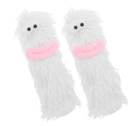 Abaodam 2 Pièces Jouets Peluche pour de Jouets Interactifs avec Herbe à Chat Accessoires Sûrs et Amusants Stimule Jeu et Renforce Lien Entre Animaux et Propriétaires