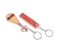 Abaodam 2 Pièces Keychain Pendant Set Guzheng And Pipa Chinese Music Instrument Acrylic Bag Charm For Music Lovers