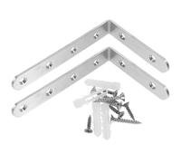 Abaodam 2 pièces Kit de Sécurisation de Meubles Supports Muraux Chute pour Étagères et Armoires pour Protection des Garçon Fille Animaux Installation Facile et Matériaux Résistants
