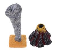 Abaodam 2 Pièces Kit Scientifique Interactif Modèle de Réaliste et Tornade pour Garçon Fille Éducatif Catastrophes Naturelles avec Table de Sable pour École Maison et Activités de Groupe