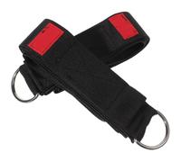 Abaodam 2 Pièces Kit Suspendre pour Balançoire d'arbre en Nylon Noir | Démonter et Ranger Aisément, Résiste aux Hivers et Étés Extrêmes, Lot de Deux Sangles