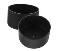 Abaodam 2 pièces Lot de Protège-bouteilles Silicone Antidérapant Compatible Bouteilles Inoxydable et Verre Housse Odeur Accessoire Pratique et Décoratif pour Gourde