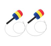 Abaodam 2 Pièces Marteaux Mousse pour Garçon Fille Jeu de Frappe de Taupes avec Maillets Légers et Résistants pour Pounding Toy Whacking Hammer Interactif Adapté Aux Tout-Petits et Plus