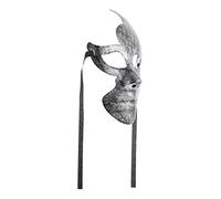 Abaodam 2 Pièces Masque de Fête Vintage Plastique pour Halloween Soirée Costumée et Événements Festifs