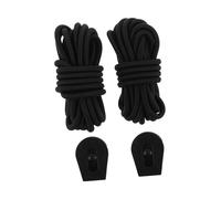 Abaodam 2 Pièces Paddle Board Elastic Leash with Anti-Slip Buckles Adjustable Surfboard Foot Rope for Sup and Paddle Board Protection
