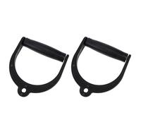 Abaodam 2 Pièces Poignée D'exercice Résistante à L'usure en Plastique Confortable Capacité de Charge pour Bandes de Résistance et Gym