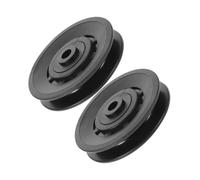 Abaodam 2 pièces Poulie de Câble pour Appareil Musculation Protection Anti-Usure Silencieuse Manchon de Roulement pour Équipement Fitness Installation Facile