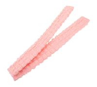 Abaodam 2 Pièces Protections Épaules Ceinture Voiture Extensibles Mousse Respirante été Coussinets Doux Anti-frottement Confortables pour Cou Sensibles Accessoires Intérieurs Roses