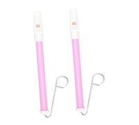 Abaodam 2 pièces Set de Sifflets Coulissants pour Garçon Fille Musical Créatif Rose Instrument de Jeu Éducatif pour Développement de Limagination et Intérêt Musical