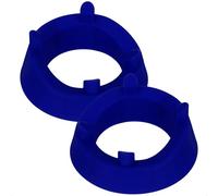 Abaodam 2 Pièces Socle D'affichage pour Balles PE Bleu, Support Simple | Usage Display, Convient au Volley Basket, Design Délicat, Facile à Nettoyer, Base Stable