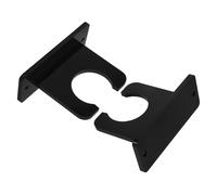 Abaodam 2 Pièces Support Mural pour Battes de Baseball Acrylique Rangement Vertical Gain de Place Porte Batte pour Organisation