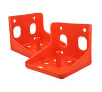 Abaodam 2 pièces Support Solide pour Blocs de Sel Épais Rack Polyvalent pour Léchage de Sel de Bétail Adapté Aux Moutons Cerfs et Chevaux Résistant et Décoratif