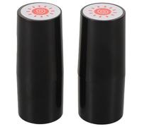 Abaodam 2 Pièces Tampon Balle de Golf Marquage Photosensible Étanche Séchage Rapide Tampon Plastique Réutilisable pour Identification Précise des Balles Accessoire Portable pour Golfeurs