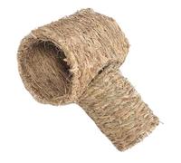 Abaodam 2 Pièces Tunnel Paille pour Petits Rongeurs Cachette Douillette pour Hamsters et Cochons Dinde Tunnel Dété pour Petite Confort et Sécurité la Cage