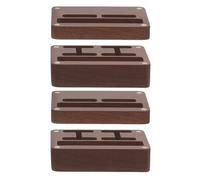 Abaodam 2 Présentoirs À Boutons De Manchette en Bois Organisateur De Bijoux Étui À Boutons De Manchette Organisateur De Bijoux en Bois Étui